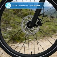Bicicleta Urbana al por Mayor, 700C, Cuadro de Aleación de Carbono, Frenos de Disco Hidráulicos, Bicicleta Eléctrica de Ciudad