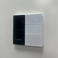 Interrupteur mural intelligent DIY Tuya ZigBee/WiFi avec écran LED et bouton d'affichage – Interrupteur intelligent