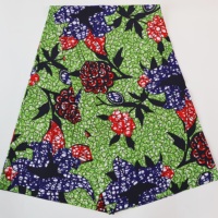 Kain Cetak Stretch Jacquard Wax Afrika 115cm Kain Batik Pakaian Afrika Katun Murni Poliester Turban Grosir