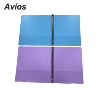 Carpeta de Anillas de PVC de Alta Calidad Personalizable, Carpeta de Anillas de Colores para Oficina, Hogar y Escuela, Organizador de Documentos
