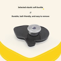 Porte-clés créatif DIY Pickleball d'été, pendentif amovible en plastique, breloque pour sac et porte-clés, cadeau pour les amateurs de sport