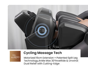 Sillón de Masaje de Lujo 2025, Gravedad Cero, Masaje Corporal Completo Eléctrico Shiatsu, Amasamiento 4D, Riel SL, Calentado, Estiramiento Tailandés, IA - Product Image 5