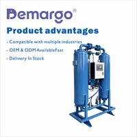 Sécheur d'air déshydratant micro-chauffé 8m³ pour traitement de l'air comprimé et élimination de l'humidité des compresseurs d'air