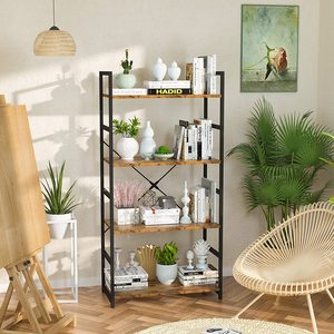 Estantería de almacenamiento de 6 niveles, estantería <span class=keywords><strong>Vertical</strong></span> moderna para libros, dormitorio, sala de estar y oficina en casa - Product Image 5