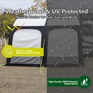 <span class=keywords><strong>Toldo</strong></span> lateral para coche, tienda <span class=keywords><strong>Toldo</strong></span> Frontal Para caravana Wohnmobil Vorzelt, tienda para autocaravana, inflable portátil, <span class=keywords><strong>Camping</strong></span>, Markise RV Annex - Product Image 3