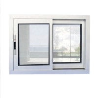 Ventanas Corredizas Horizontales Pequeñas de 3 Paneles con Recubrimiento en Polvo Clearview 2023, Doble Acristalamiento, Vidrio Templado, Modernas para Exteriores de Hotel