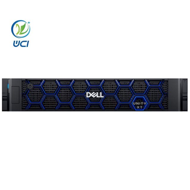 D Ell EMC Unity XT 480F Server Storage 96G Dual Controller with 8 16G Modules 1.2T 10K 25 XT480F