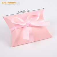 Boîte cadeau en papier kraft brun recyclé en gros, avec logo personnalisé, finition mate, style dossier, mini-boîte en papier pour faveurs de mariage et bonbons
