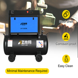 Compresor de Aire Portátil de Tornillo Rotatorio de 4kW y 200L de Bajo Ruido para Reparación de Automóviles y Talleres Automotrices - Product Image 3