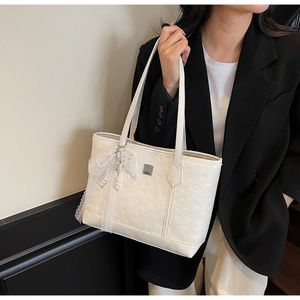 Women's Tote Bag <b>Large</b> Capacity Soft Middle Size Everyday Commuter Shoulder Bag Fashion Spring 2025 - Product Image 5