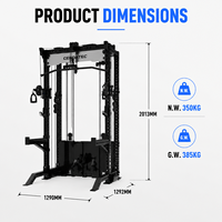 Rack de musculation de qualité supérieure, rack à squats commercial, cage pour entraînement de force