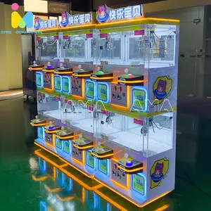 High quality mini super crane claw machine 4 players claw machine arcade game machine doll teddy bear for prize