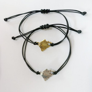 Mode Ozean Tier Meeres lebewesen Freundschaft karte Armbänder Kunden spezifische handgemachte Manta Strahlen Metall geflochtene Armbänder - Product Image 5