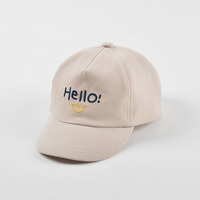Moinmlon Primavera Verano estilo coreano gorra de béisbol para niños bordado bebé sombrilla transpirable algodón protector solar sombrero