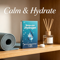 Comprimé d'hydrogène H2 portable OEM - Combat la fatigue et favorise la santé métabolique |   Antioxydant naturel pour adultes OEM 30 60 90