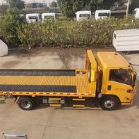 Directo de fábrica 4*2 Camión de barrera de fondo plano automático Buen precio Vehículos de rescate Combustible diésel Euro6 Carro de barrera