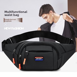 Bolsa de Hombro Deportiva para Correr al Aire Libre, Impermeable, Multifuncional, en Oferta, Clásica, para Hombre, con Cierre y Letras Bordadas - Product Image 1