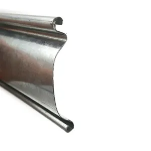 8.7cm Width Cold Steel Roller Shutter Door Component Galvanized Rolling Door Slat