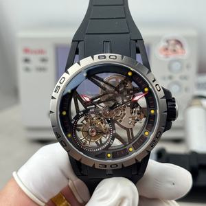 Reloj de pulsera de alta calidad con movimiento mecánico y logotipo OEM personalizado de fábrica, reloj de pulsera versátil y moderno para hombre - Product Image 1