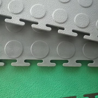 Dalles de sol en PVC antidérapantes et imperméables de haute qualité, écologiques, pour garage, épaisseur 5-7 mm, pour usage industriel