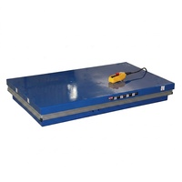 Plataforma Elevadora de Tijera Eléctrica Hidráulica OFY 500KG-10TONS, Plataforma de Acero 2500x1500mm, CA 110V-415V, Certificación CE, Elevador de Carga para Almacén