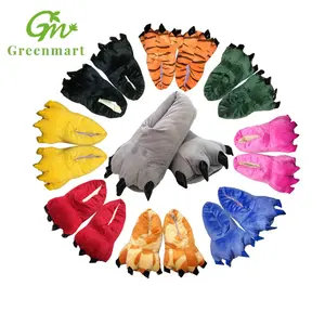 Greenmart – pyjama une pièce de dessin animé, chaussures en coton assorties, jouet maison, griffe de Dragon, chaussures en peluche