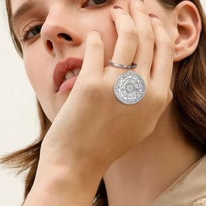 Myshape the Seal of the Seven Archangels by Asterion Seal Solomon Kabbalah Amulet Pendants <b>Keyring</b> Stainless Steel Keychain - Product Image 3