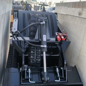 Mini-chargeuse compacte EPA CE, petite chargeuse compacte, minicargador, chargeuse compacte avec accessoires de chenilles - Product Image 2