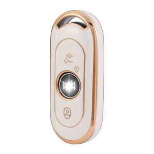 Cao Cấp Mềm TPU Chìa Khóa Xe Trường Hợp Bìa Shell Đối Với WM Weltmeister Ex5 Pro E5 <span class=keywords><strong>W6</strong></span> Ace Ex6 Cộng Với Ex5Z Vòng Chìa Khóa Keychain Túi Phụ Kiện - Product Image 1