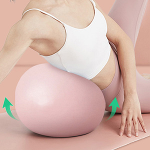 Pelota de Pilates de 25 cm de alta elasticidad para entrenamiento del core y moldeamiento corporal, uso doméstico - Product Image 3