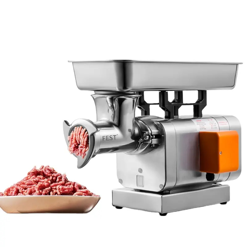 Commercial frozen meat grinder food salad professional stainless steel frozen fresh meat grinder