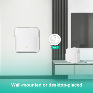 Hub passerelle WiFi intelligent, système d'alarme incendie sans fil, récepteur <span class=keywords><strong>de</strong></span> sécurité pour maison intelligente Tuya, détecteur <span class=keywords><strong>de</strong></span> <span class=keywords><strong>fumée</strong></span>, alarme <span class=keywords><strong>monoxyde</strong></span> <span class=keywords><strong>de</strong></span> <span class=keywords><strong>carbone</strong></span> ABS - Product Image 4