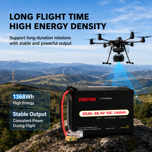 Batterie lithium industrielle 20Ah 68.4V haute puissance à sortie stable pour drones de topographie, cartographie et protection des plantes - Product Image 6