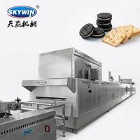 Ligne de production de machine à fabriquer des biscuits entièrement automatique de 1200 mm - Prix