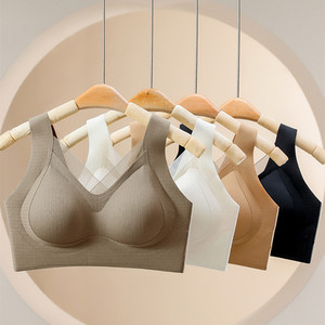 เสื้อชั้นในสตรีแบบยกกระชับทรงสวย ป้องกันการหย่อนคล้อย ช่วยเก็บทรง ยกกระชับหน้าอก ผ้าตาข่าย ระบายอากาศ เหมาะสำหรับเล่นกีฬา สำหรับผู้หญิงและเด็กผู้หญิง - Product Image 1