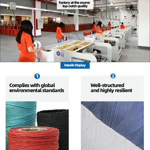 Twisted Paper Rope 1-3mm Jute Material Biodegradable Packaging Cord Customizable Color Options - Product Image 5
