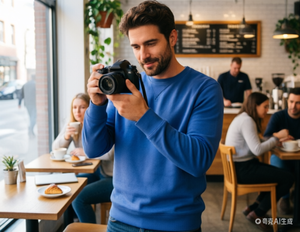 เสื้อฮู้ดดี้ผู้ชายผ้าฝ้าย 100% น้ำหนัก 380 กรัม ทรงปกติ ป้องกันลม แบบถัก ทอเรียบ สวมใส่สบาย เหมาะสำหรับฤดูใบไม้ร่วง - Product Image 2