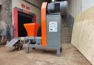 เครื่องทำถ่านอัดแท่งชีวมวลอัตโนมัติแบบไร้ควันจากกิ่งไม้ เศษไม้ ฟาง มะพร้าวเปลือก ขี้เลื่อย และคาร์บอน - Product Image 2