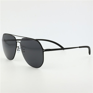 Gafas de Sol para hombre, gafas de sol ultraligeras de acero inoxidable para hombre Occhiali <span class=keywords><strong>Da</strong></span> Sole - Product Image 3