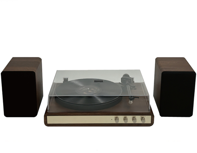 Factory Direct Sale  2 Speed Professional Turntable Player Vinyl Record Player with BT ,Phono Out &Line Out