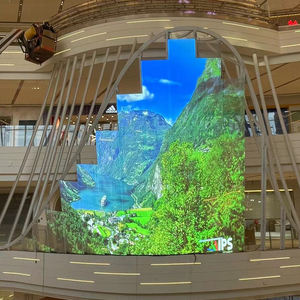 LED Transparenter Bildschirm P10 Ultra Thin Film Display Grid Design Kristall klarer durchscheinen der Glasbild schirm - Product Image 6