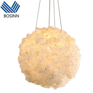 Lampadario in pietra di particelle di cristallo <span class=keywords><strong>per</strong></span> Hotel Villa Hall luci a sospensione melograno Post <span class=keywords><strong>moderne</strong></span> lampade a sospensione - Product Image 3