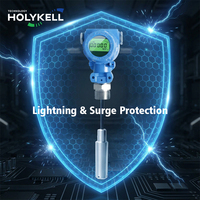 Capteur de niveau submersible Holykell IP68 avec écran pour l'irrigation et la gestion de l'eau