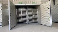 Sécheur alimentaire de 1000 kg de capacité, déshydrateur pour poisson, calmar en tranches, poulpe, seiche, machine de séchage en cabinet, fourni par l'usine