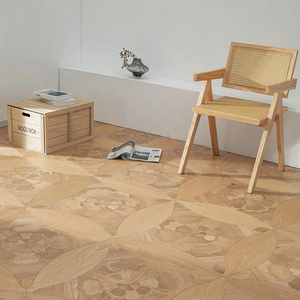 Plancher en bois d'ingénierie multicouche <span class=keywords><strong>de</strong></span> haute qualité, carreaux <span class=keywords><strong>de</strong></span> <span class=keywords><strong>parquet</strong></span> géométriques Princess Anne avec finition UV <span class=keywords><strong>pour</strong></span> chauffage par le sol - Product Image 6
