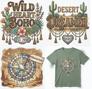 Vinilos de Silicona Termoadhesivos para Transferencia por Sublimación, Impresiones de Dibujos Animados, Textiles, Listos para Prensar, Transferencia DFT - Product Image 4