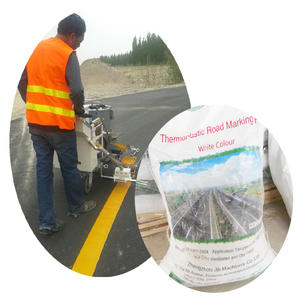 Máquina para Demarcación de Líneas de Pintura Termoplástica para Pavimento de Carreteras de Asfalto y Estacionamientos, la Mejor del Mercado - Product Image 6