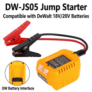 Arrancador de Coches con Entrada de 13.5V 30A DC18-21V, Cables de Arranque, <span class=keywords><strong>Cargador</strong></span> Eléctrico con Salida de 30W QC3.0, para Emergencias - Product Image 1