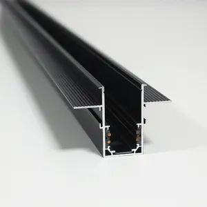 GUANGFA Hot sale Magnetic Track Lamp Rail 1m/2m/3m Indoor Light Rail 48V Magnetic Led Light track