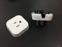 Prise intelligente WiFi standard américaine personnalisée de haute qualité avec boîtier en plastique pour appareils ménagers